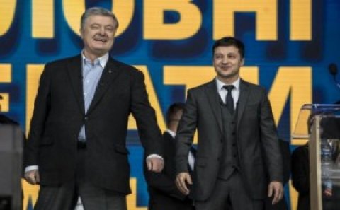 ZELENSKİ UKRAYNANIN YENİ PREZİDENTİDİR! – Əksəriyyətin səsini aldı