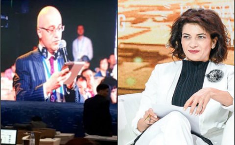 Paşinyanın həyat yoldaşı azərbaycanlı jurnalistin sualına cavab verə bilmədi