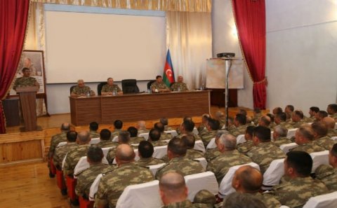 Nazir düşmənin irimiqyaslı təxribatlarının qarşısını dərhal almağı tapşırıb