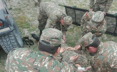 Ağdamda düşmən ordusunun 2 zabit və 3 əsgəri  HƏLAK OLDU-Təlim DAYANDIRILDI 