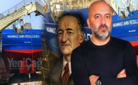 “Palmali”nin “Rəsulzadə” gəmisinin ilk görüntüləri yayıldı - FOTO/VİDEO