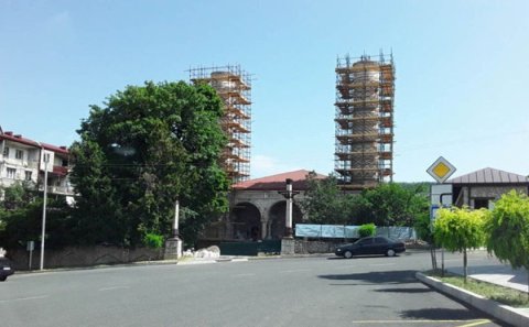  İran şirkəti Qarabağda Şuşa məscidini bərpa edir