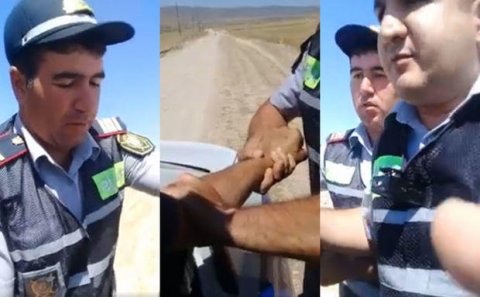 DYP-dən polislə sürücünün mübahisəsi ilə bağlı açıqlama: 