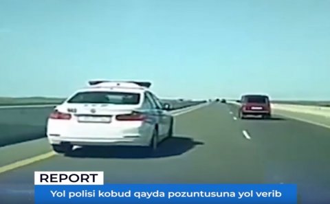 YPX əməkdaşı kobud qayda pozuntusuna yol verib – Dövlət Yol Polisi susur (VİDEO)
