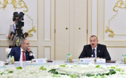 Aşqabadda polemika: Əliyev yenidən söz aldı və Paşinyana cavab verdi