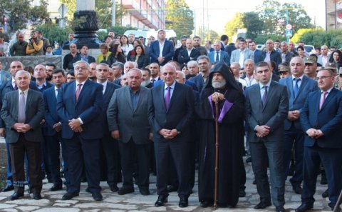 Ermənilər Şuşa məscidinin “açılışını” etdilər – FOTOLAR
