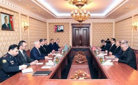 Vilayət Eyvazov Aktaşla görüşdü... - Foto