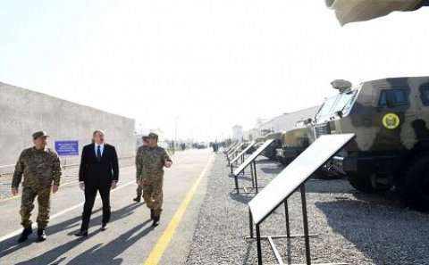 Prezident “Polonez” və “Lora”ya baxdı: 