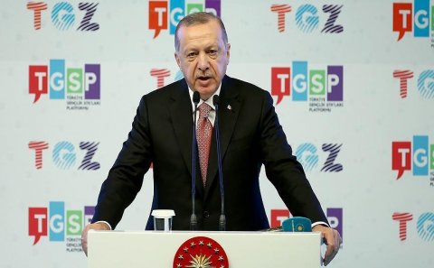Ərdoğan: Yükü üstümüzə atırlar, dəstək isə vermirlər