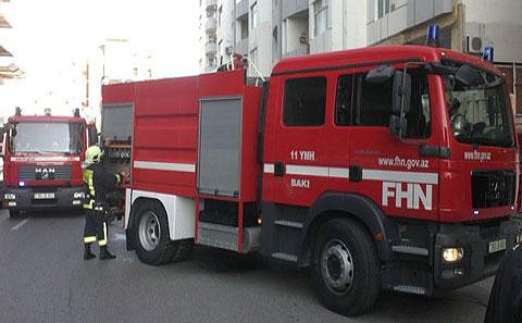 Abşeronda 4 otaqlı ev yandı