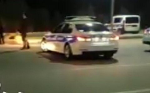 Bu görüntülər az öncə yayımlanandı, rayonların girişində... - VİDEO
