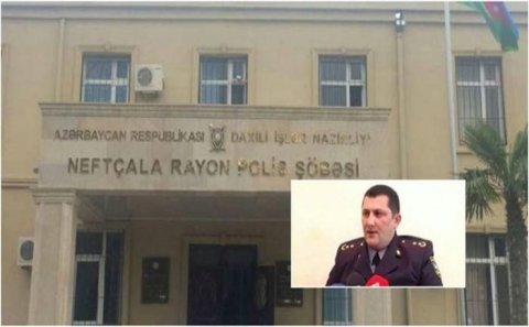 Neftçalada DYP rəisi işdən uzaqlaşdırıldı — Rəisə töhmət verildi