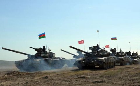 Göz çıxardan təlim: Türk ordusu Azərbaycanda...