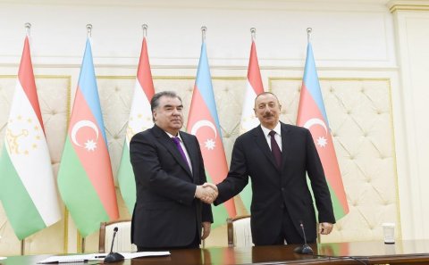 İlham Əliyev tacikistanlı həmkarına məktub göndərdi