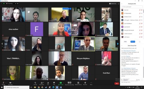 25 ölkənin  gənc liderlərinin  qatıldığı  könüllülüyə dair onlayn forum 