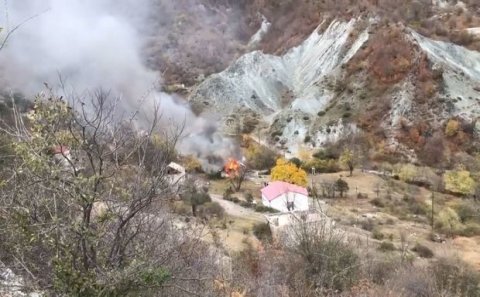 Qarabağı tərk edən ermənilər torpaqlarımıza mina qoyur