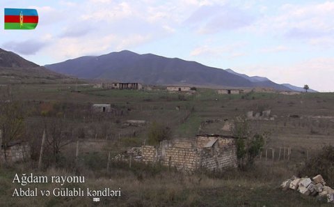 İşğaldan azad olunmuş Ağdam kəndlərinin görüntüləri - VİDEO