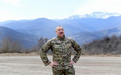 Prezident: Bu kənd uğrunda da şiddətli döyüşlər gedib - Video