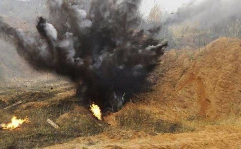 Azərbaycanda polkovnik-leytenant minaya düşdü — FOTO