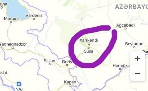 “Yandeks” rayonlarımızı erməni dilində təqdim edir - FOTO
