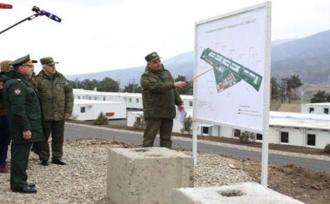 RUSİYA QARABAĞDA HƏRBİ ŞƏHƏRCİKLƏR QURUR - 