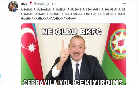 Türkiyənin “Survivor 2021” yarışması tərəfdarından İlham Əliyevin təbiriylə “Ne oldu BKFC” statusu
