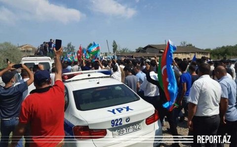 Şəhidin dəfni zamanı insident... - Rəsmi açıqlama