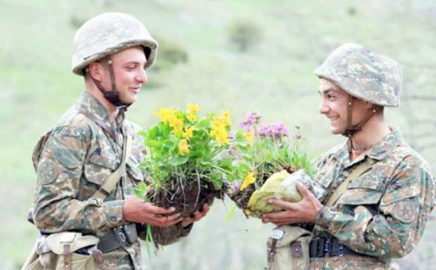 “Maviləşən” Ermənistan ordusu