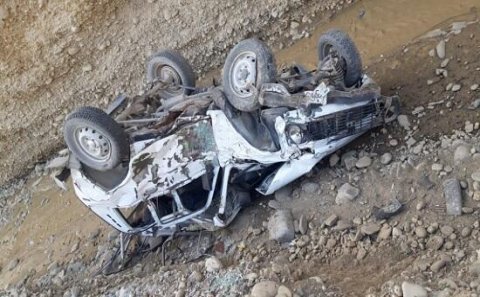 Ömər aşırımında “Niva” aşdı: xəsarət alanlar var