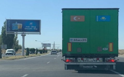 Sevan-Yerevan yolunda Türkiyənin yük maşını – FOTO