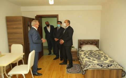 Təhsil Naziri Gəncədə GDU-nun yataqxanasının açılışında iştirak edib - FOTO
