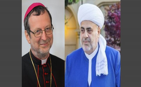 Arxiyepiskop Klaudio Qucerottidən Şeyxülislam həzrətlərinə təşəkkür məktubu