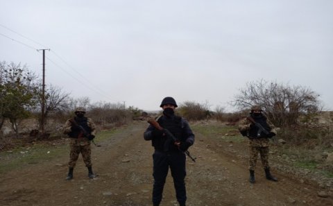 Azad edilmiş ərazilərə qanunsuz keçən şəxslər HƏBS EDİLDİ
