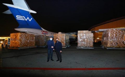 Azərbaycan Ukraynaya humanitar tibbi yardım göndərdi - FOTO