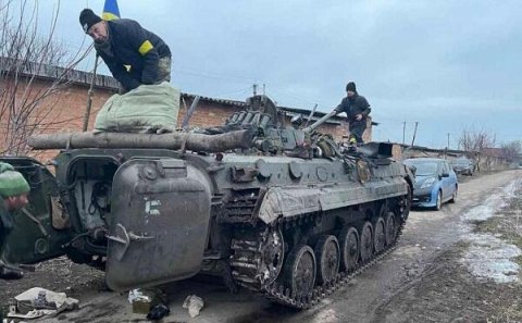 Rus ordusunun daha 4 PDM-i, 2 tankı məhv edildi
