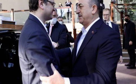 Türkiyə və Ukrayna XİN başçıları arasında görüş olub