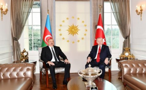Ərdoğan və İlham Əliyev arasında görüş başa çatıb – NƏLƏR MÜZAKİRƏ EDİLİB?