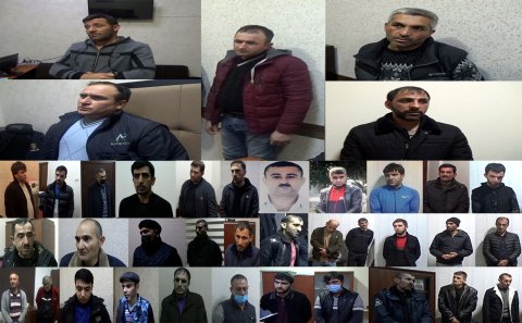 Baş idarə əməliyyat keçirdi – 38 nəfər həbs edildi
