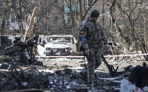 Ukrayna ordusu erməni hərbçiləri məhv etdi - FOTO/VİDEO