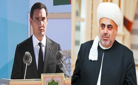 Türkmənistan Prezidenti QMİ sədrinə təşəkkür etdi