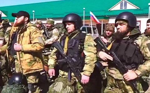 Ramzan Kadırov Ukraynaya könüllülərdən ibarət dəstə göndərdi