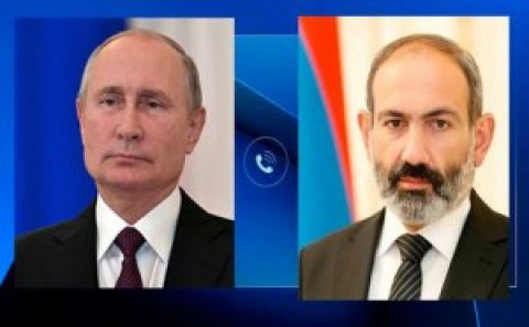 Paşinyan Putinə zəng vurdu