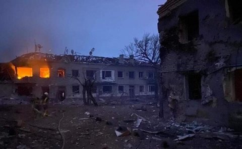 Rusiya bu şəhəri vurdu: ölü və yaralılar var