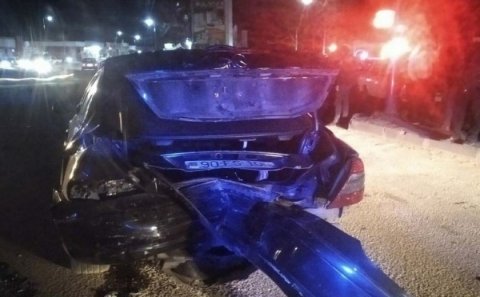 Cəlilabadda zəncirvari yol qəzası - xəsarət alanlar var