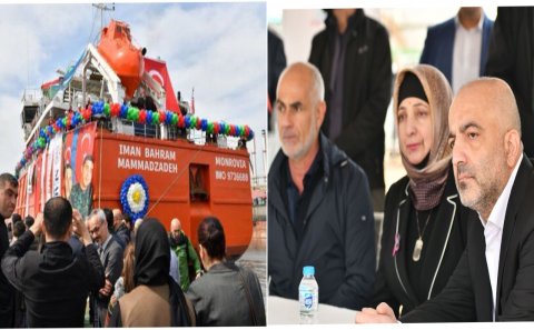 “Palmali” şirkəti şəhid qardaşların adını daşıyan gəmini sulara buraxdı