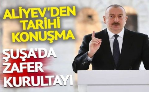 İlham Əliyevdən Şuşada önəmli mesajlar – VİDEO