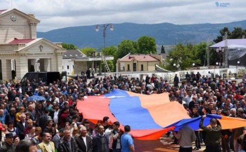 28 May – Müstəqillik günündə Azərbaycan torpağında Azərbaycana qarşı mitinq...