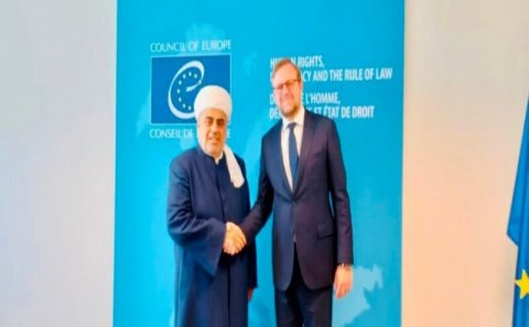 Avropa Şurası Baş katibinin müavini Şeyxülislama məktub göndərib