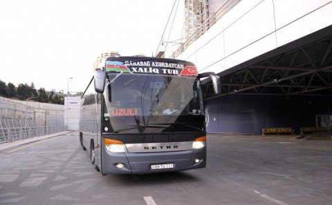 Bakıdan Füzuliyə ilk sərnişin avtobusu yola düşdü