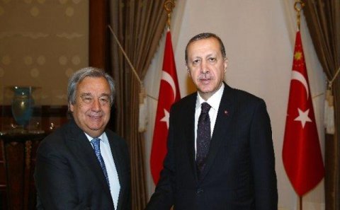 Ərdoğan Quterreşlə görüşdü: Detallar bəlli deyil